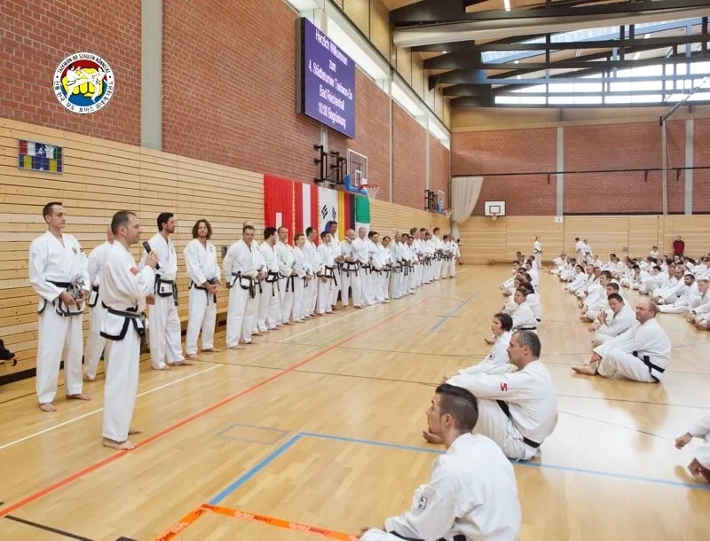 Taekwondo-Sportler beim internationalen Städteturnier in Bad Reichenhall