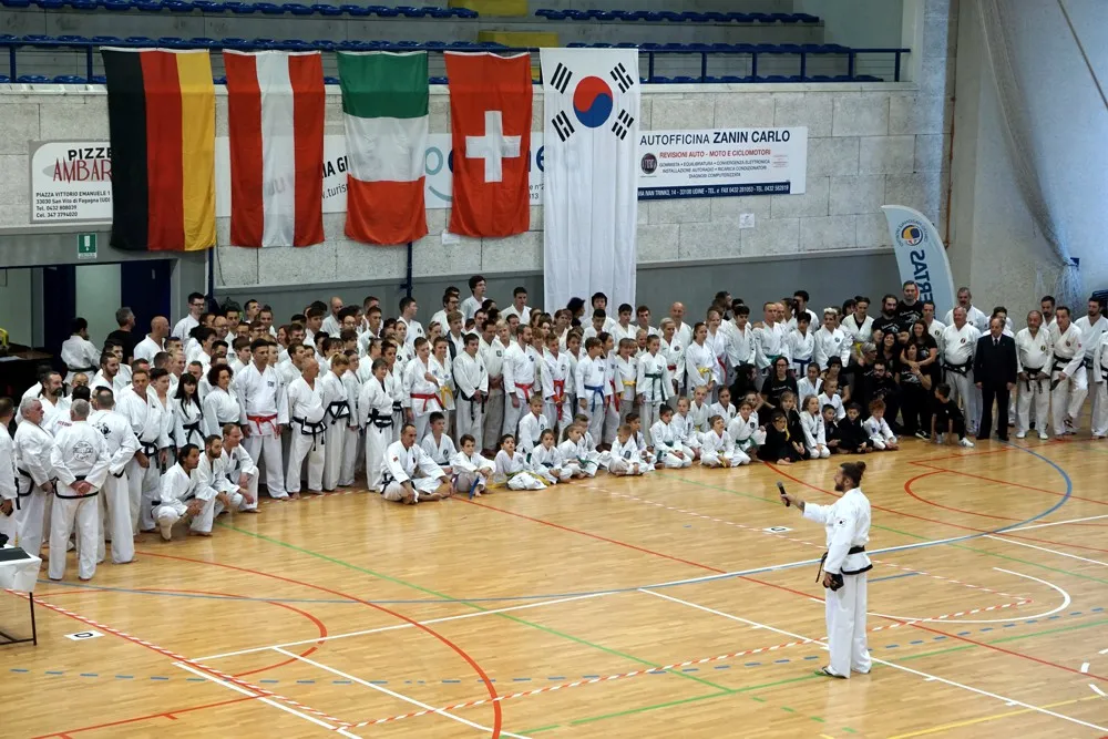 Internationales Taekwon-Do Turnier in Udine, Italien