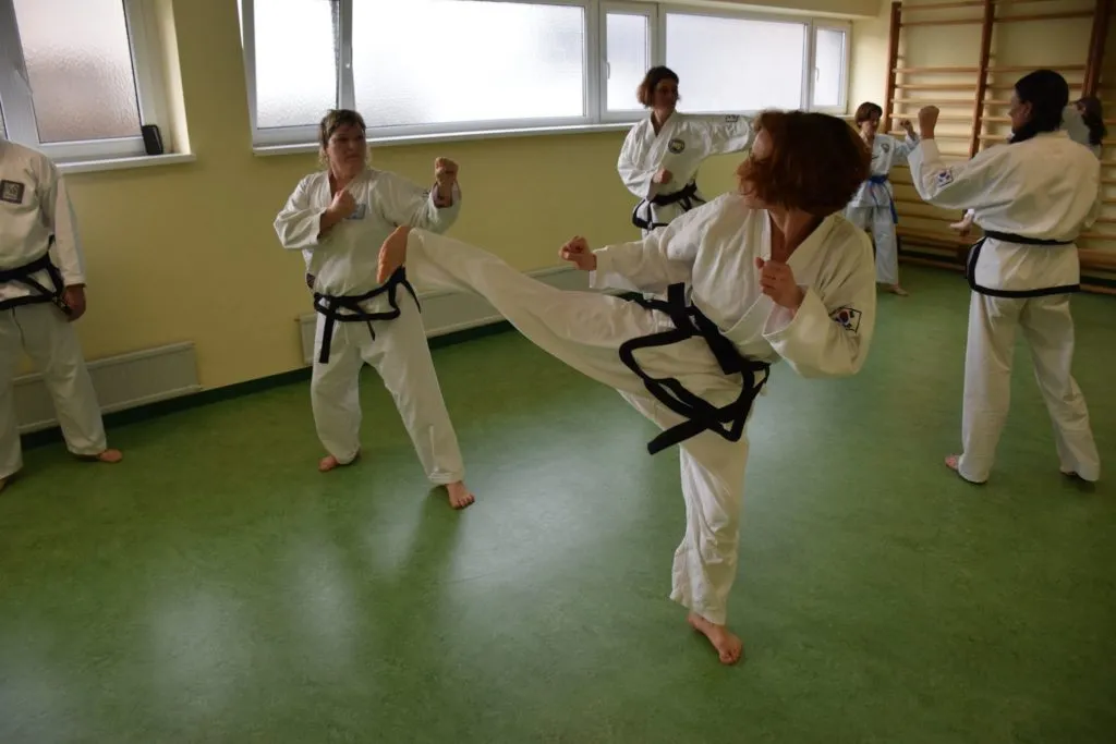 Frühjahrslehrgang in Salzburg-Itzling in der großen Taekwon-Do-Trainingshalle