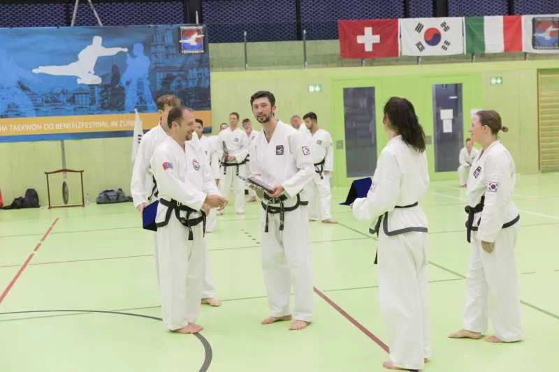 Taekwon-Do Schule Salzburg beim Turnier- und Gala-Wochenende in Zürich
