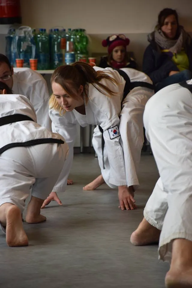 Frühjahrslehrgang in Salzburg-Itzling in der großen Taekwon-Do-Trainingshalle