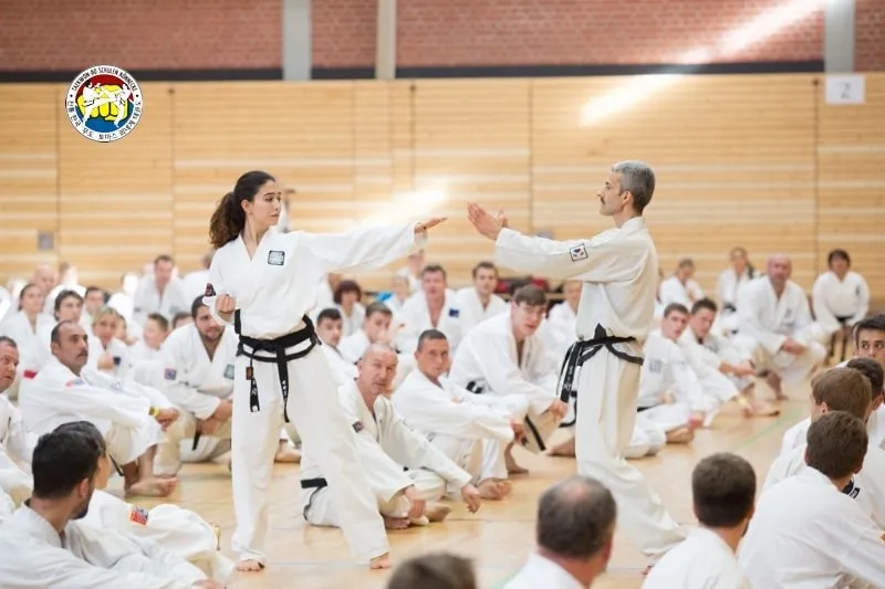 Taekwondo-Sportler beim internationalen Städteturnier in Bad Reichenhall