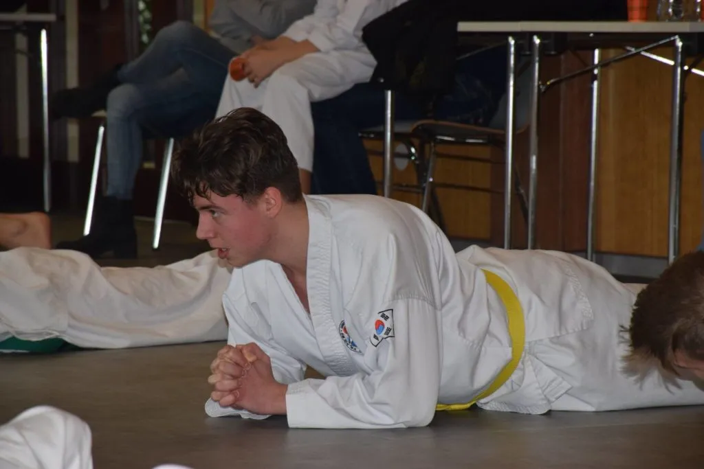 Frühjahrslehrgang in Salzburg-Itzling in der großen Taekwon-Do-Trainingshalle