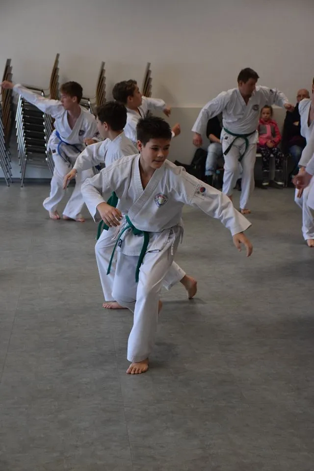Frühjahrslehrgang in Salzburg-Itzling in der großen Taekwon-Do-Trainingshalle