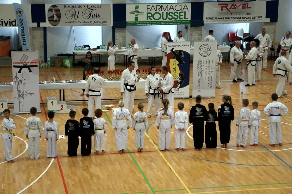 Internationales Taekwon-Do Turnier in Udine, Italien