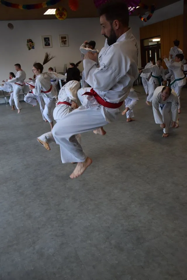 Frühjahrslehrgang in Salzburg-Itzling in der großen Taekwon-Do-Trainingshalle