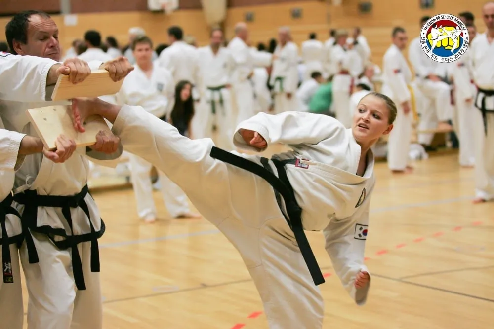 Taekwondo-Sportler beim internationalen Städteturnier in Bad Reichenhall
