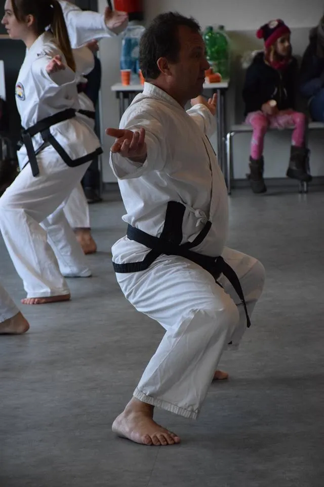 Frühjahrslehrgang in Salzburg-Itzling in der großen Taekwon-Do-Trainingshalle