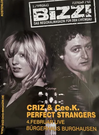Titelseite des Regionalmagazins BIZZ!, Ausgabe Februar 2005