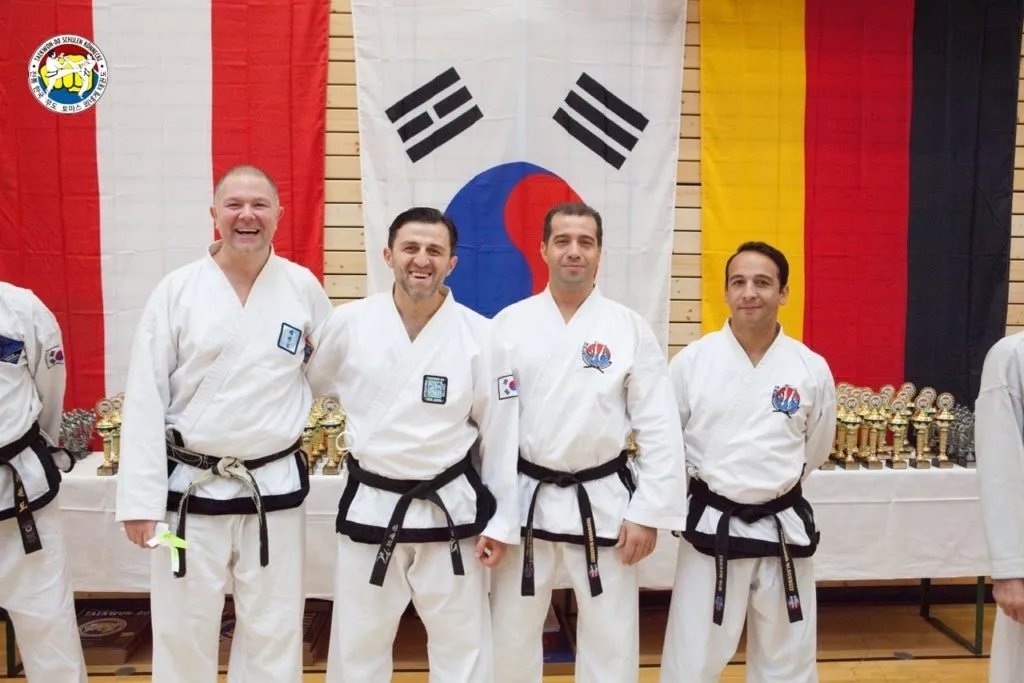 Taekwondo-Sportler beim internationalen Städteturnier in Bad Reichenhall