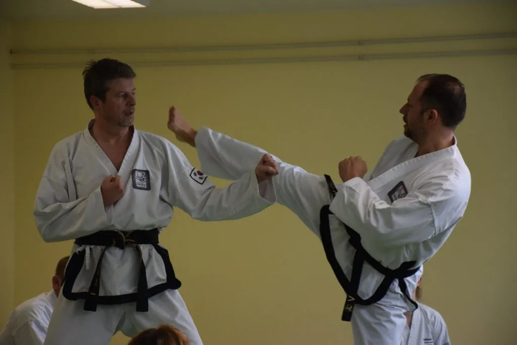 Frühjahrslehrgang in Salzburg-Itzling in der großen Taekwon-Do-Trainingshalle