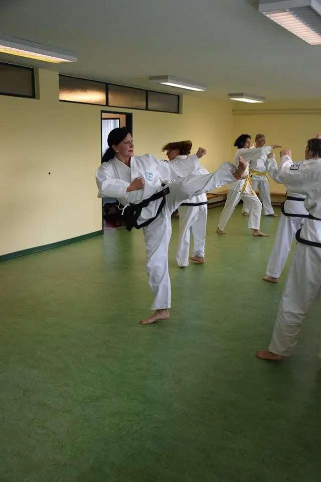Frühjahrslehrgang in Salzburg-Itzling in der großen Taekwon-Do-Trainingshalle
