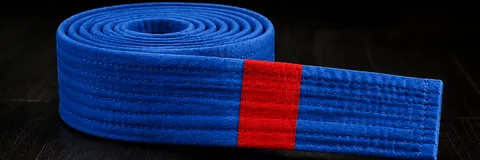 Blau-Roter Taekwon-Do Gürtel