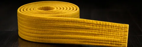 Gelber Taekwon-Do Gürtel