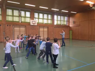 Selbstbehauptungstraining an der Grundschule Oberteisendorf