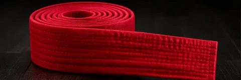 Roter Taekwon-Do Gürtel