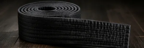 Schwarzer Taekwon-Do Gürtel