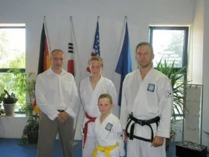 Vladimir Pyatkov bei seinem Besuch in Traunreut 2009