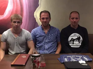 Vladimir Pyatkov bei einem Besuch in Traunreut