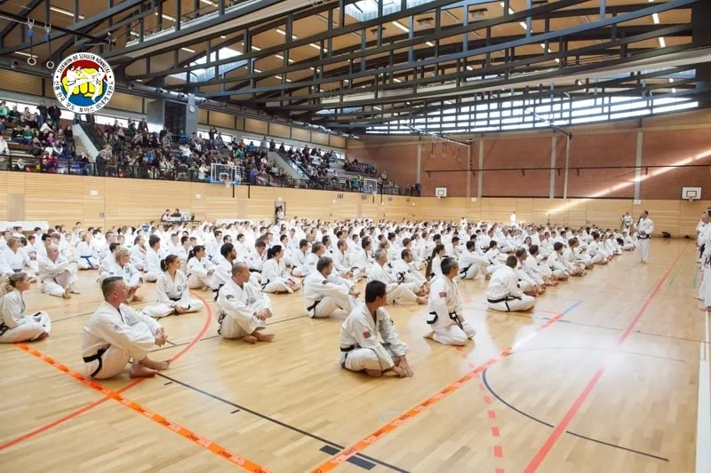 Taekwondo-Sportler beim internationalen Städteturnier in Bad Reichenhall