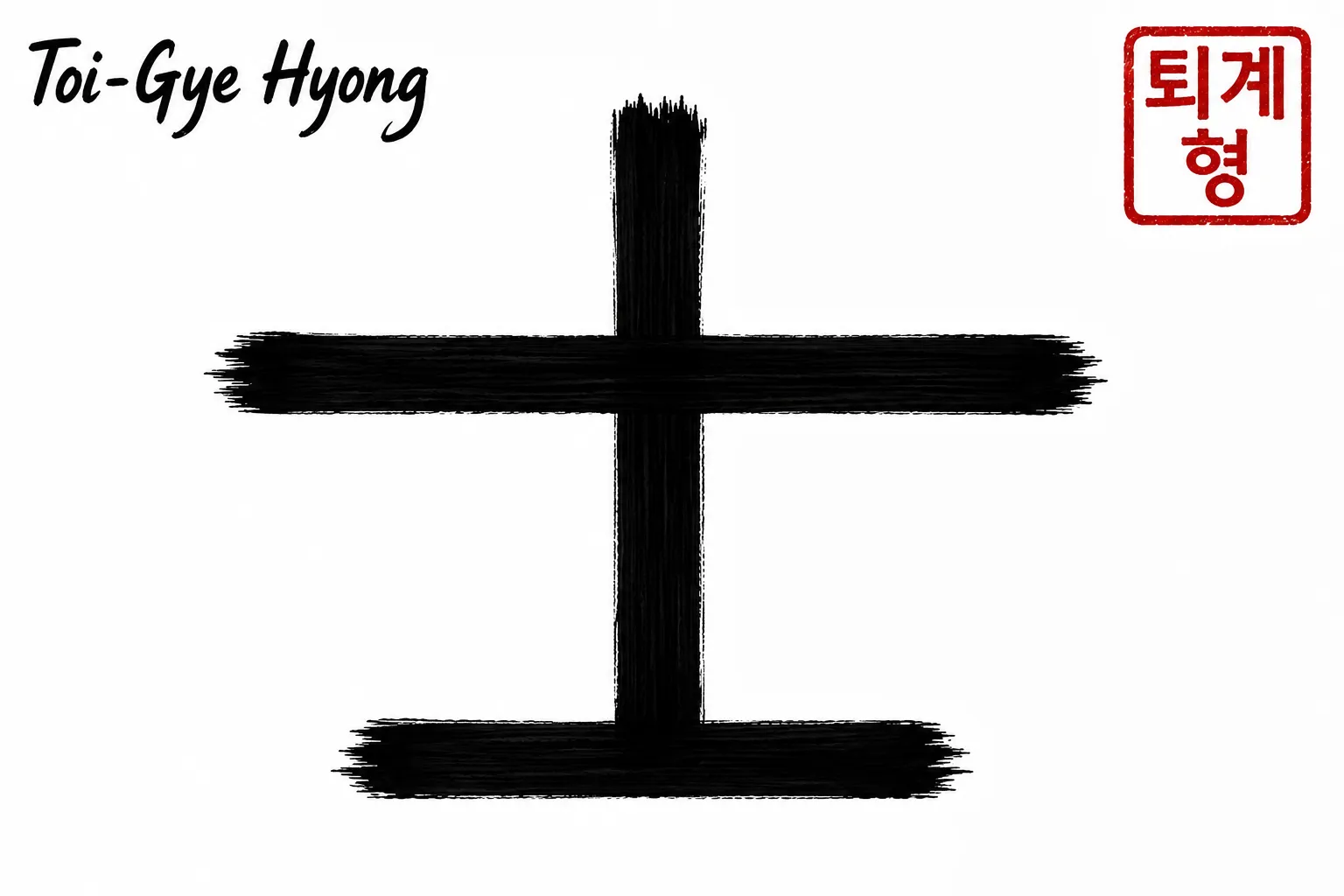 Laufdiagramm der Form Toi-Gye
